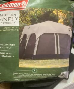 Coleman Rainfly Accessory for Instant Camping Tent, 4/6/8 Person Sizes Available, Rainfly Accessory Only (Instant Tent Sold Separately - Sets Up in 60 Seconds) 18 71V9jSbfhCL