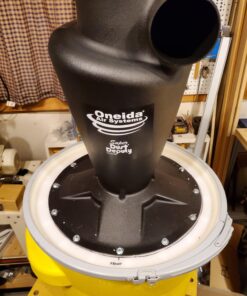 Eagle 20 Gallon Salvage Barrel Drum with Metal Ring Lever-Lock Lid, 21" Height, 21" Diameter, Blow-Molded HDPE, Yellow, 1654 49 71VACnq0D L