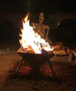 Quick Grill Medium: Original Folding Charcoal BBQ Grill Made from Stainless Steel/Carrying Bag for Backpacking Included / 39 71VAcdJFf3L