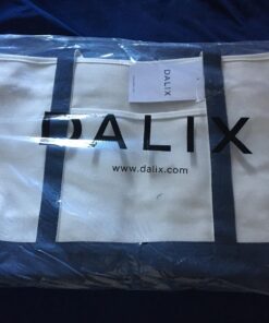 DALIX 23" Premium 24 oz. Cotton Canvas Shopping Tote Bag Navy Blue 33 71VAiq5RbXL