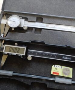 iGaging IP54 Electronic Digital Caliper 0-6" Display Inch/Metric/Fractions Stainless Steel Body 6" 31 71VAm490cdL
