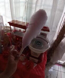 Cotton Candy Express Floss Sugar Variety Pack with 3 - 11oz Plastic Jars of Cherry, Blue Raspberry & Grape Flossing Sugars Plus 50 Paper Cotton Candy Cones Cherry, Grape, Blue Raspberry 38 71VAqnr 0FL