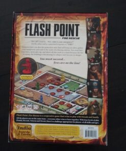 Flash Point: Fire Rescue 2nd Edition - A Thrilling Cooperative Board Game For Kids, Teens & Families to Save Lives - For 2-6 Players Ages 10+ with 30 Minute Play Time by Indie Boards & Cards Flash Point Fire Rescue 2nd Edition 29 71VB7gmQxPL