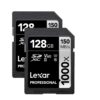 Lexar Professional 1000X 128GB (2-Pack) SDXC Uhs-II Cards 128GB 2 Pack 12 71VBc1LxzAL