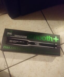 Paul Mitchell Pro Tools Express Ion Smooth+ Ceramic Flat Iron, Adjustable Heat Settings for Smoothing + Straightening 1.25" Black 31 71VEOjXiSnL