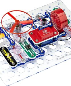 Snap Circuits Jr. SC-100 Electronics Exploration Kit, Over 100 Projects, Full Color Project Manual, 28 Parts, STEM Educational Toy for Kids 8 + Standard Packaging 38 71VEPLZ7gKL