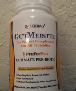 Dr. Tobias Prebiotics, Supports Digestion & Gut Health, Feed Good Probiotic Bacteria, Boost Gut Immune Function, Vegan & Non-GMO Gut Health Supplements for Men and Women, 30 Capsules, 30 Servings 30 Count (Pack of 1) 33 71VGAir4AsL 2
