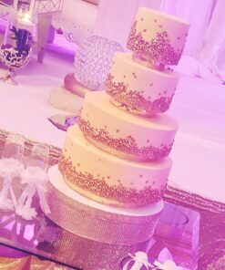 Innovative Sugarworks Turntable Expander for Rotating Cake Decorating Stand, Expands from 12" to 20", Light Gray 9 71VI4ndQXL