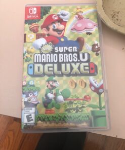 New Super Mario Bros. U Deluxe - US Version Nintendo Switch Standard 44 71VIS2 LM0L