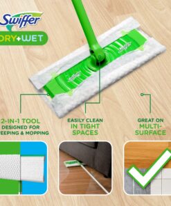 Swiffer Sweeper Wet Mopping Cloth Multi Surface Refills, Febreze Lavender Scent, 36 count 36 Count (Pack of 1) Wet Mop 22 71VIuKkhUoL