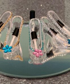 Super Z Outlet Plastic Mini Cinderella Princess Inspired Slipper High Heel Shoe Party Decoration for Weddings, Birthday Party, Table Serving, Candy & Other Event Favors (24 Pieces) 49 71VIuTEMC8L 1