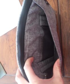 Qishare Laptop Case Laptop Shoulder Bag 11.6-12" Gray Lines 134 71VJ78ZqSNL