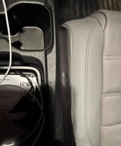 Drop Stop - The Original Patented Car Seat Gap Filler (AS SEEN ON Shark Tank) - Set of 2 and Slide Free Pad and Light 40 71VJFwZD5YL