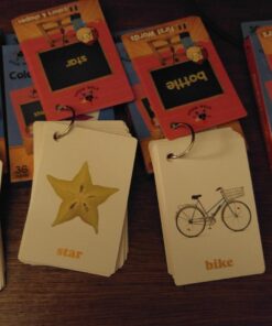 Star Right Words Toddler Flash Cards Set of 4 - Number Flash Cards, First Words, Colors and Shapes, & Alphabet/Letter Flashcards - 4 Binder Rings - 144 Sight Words Kindergarten Flash Cards 3-7 Years Multi Skill 36 71VK1mJVPJL 2