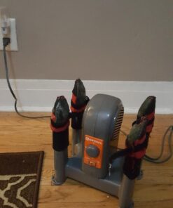 DryGuy Force Dry DX - Boot, Shoe, Garment & Gear Dryer - Convection Heating with Quiet Forced-Air Central Blower - 4 Drying Ports w/2 Extensions - Dries in 1-3 Hours - Heat/No Heat Switch & 3-Hr Timer 34 71VKV64LrFL 3