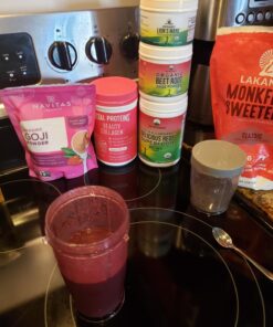 Organic Beet Root Powder - Ultra High Purity Super Food Beets Juice Powder. 100% Pure Nitric Oxide Boosting Beetroot Supplement. Keto, Paleo, Vegan Reds Superfood Rich in Polyphenols 46 71VKjSBSjlL