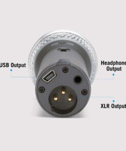 Samson Technologies Q2U USB/XLR Dynamic Microphone Recording and Podcasting Pack (Includes Mic Clip, Desktop Stand, Windscreen and Cables), silver Q2U Gray 17 71VKk5W8mL