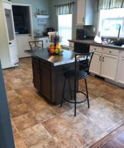 WATERJOY 48" x 30" Stainless Steel Table for Prep & Work Commercial Heavy Duty Kitchen Table with Adjustable Shelf and Wheels Installable(Without Wheel) 48" x 30" Without Wheel 44 71VKsXGND8L 1