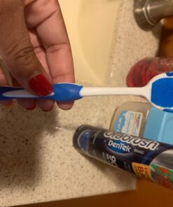 Orabrush Tongue Scraper, Tongue Cleaner Helps Fight Bad Breath, 4 Tongue Scrapers 4 Count (Pack of 1) Multicolored 41 71VLLhtfVsL