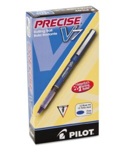 Pilot, Precise V7, Capped Liquid Ink Rolling Ball Pens, Fine Point 0.7 mm, Blue, Pack of 12 11 71VLWTBDKL