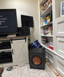 Klipsch R-100SW 10" Subwoofer, Incredibly Deep Bass and an All-digital Amplifier,14 5" x 12 5" x 16 4" 100SW 24 71VLknZwA5L