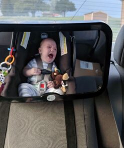 Safe Baby Tech Baby Car Mirror, Crystal Clear Reflection 30 71VMpsBtSJL