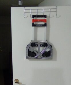 Magna Cart Personal 150 Pound Capacity Aluminum Folding Hand Truck with Telescopic Handle and Foldable Wheels for Industrial, Black and Red Black/Red 64 71VMvlLdXDL