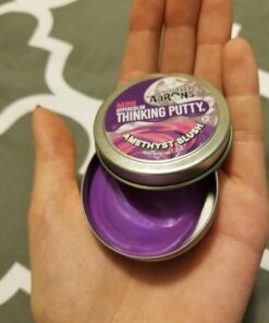 Crazy Aaron's Thinking Putty 2" Mini Tin - Amethyst Blush, .47 oz 11 71VN5vDLWBL