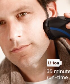 Philips Norelco S1560/81 Shaver 2100 Rechargeable Wet Electric Shaver, with Pop-up Trimmer, 0.851 Pounds 37 71VNiSkcbSL