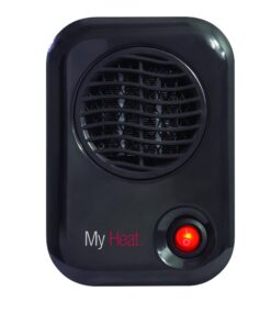 Lasko MyHeat Personal Mini Space Heater for Home with Single Speed, 6 Inches, Black, 200W, 100 30 71VORVU0dyL