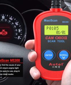 Autel MS300 OBD2 Scanner Code Reader, Turn Off Check Engine Light, Read & Erase Fault Codes, Check Emission Monitor Status CAN Diagnostic Scan Tool 31 71VPPImLUEL