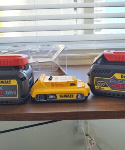 DEWALT 20V/60V MAX* Batteries, Premium, 6.0-Ah, 2-Pack (DCB606-2) 2 Pack 39 71VPSvPwxAL