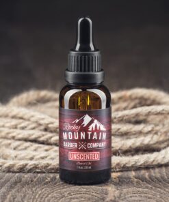 Rocky Mountain Barber Company Men’s Unscented Beard Oil - Featuring Grapeseed Oil, Coconut Oil, Argan Oil and No Added Scent 11 71VPbClQrFL