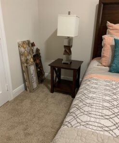 Winsome Xola 20W x 19.13-Inch D End Table, Cappuccino (40420) 36 71VPch3dNoL