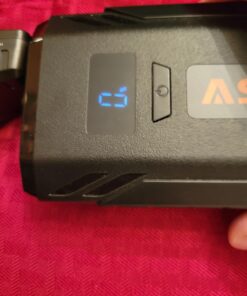 ASPERX Jump Starter, 1500A Peak Battery Jump Starter for Up to 7.0L Gas or 5.5L Diesel Engine, 12V Portable Battery Starter with 1.4 INCH LCD Display Black-C 75 71VPgzhwjL