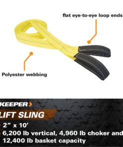 Keeper (02626 10' x 2" Lift Sling 2” x 10’ 10 71VQ6QZRS9L