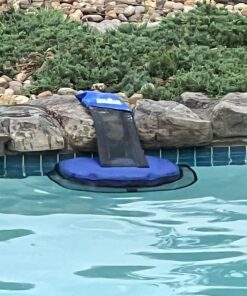 SWIMLINE HYDROTOOLS ORIGINAL 70200 FrogLog Animal Saving Escape Ramp For Pools & Spas | For All Small Animals Entering The Pool | Heavy Duty Material & Long Lasting | Reduces Pool Maintenance Blue 36 71VQQIklCDL