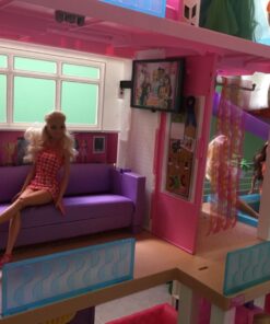Barbie Dreamhouse Dollhouse with Pool, Slide and Elevator Standard Elevator 101 71VRXrqcy2L