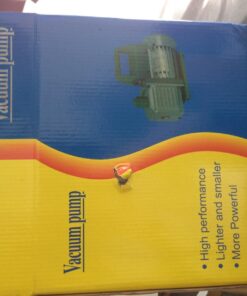 ZENY 3,5CFM Single-Stage 5 Pa Rotary Vane Economy Vacuum Pump 3 CFM 1/4HP Air Conditioner Refrigerant HVAC Air Tool R410a 1/4" Flare Inlet Port, Blue 36 71VRdnfAfL