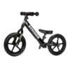 Strider 12” Sport Bike - No Pedal Balance Bicycle for Kids 18 Months to 5 Years - Includes Safety Pad, Padded Seat, Mini Grips & Flat-Free Tires - Tool-Free Assembly & Adjustments STRIDER Black 56 71VRu1PWvwL