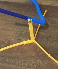 Stomp Rocket Jr Glow Rocket Launcher for Kids, 4 Rockets - Glow in The Dark Fun Backyard & Outdoor Kids Toys Gifts for Boys & Girls -Toy Soft Foam Blaster Set - Multi-Player Adjustable Launcher Stand Jr Glow 4 Rocket Pack 46 71VRycshgXL