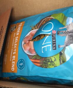 Purina ONE Natural Dry Cat Food, Tender Selects Blend With Real Chicken - 7 lb. Bag 41 71VSa NxSFL