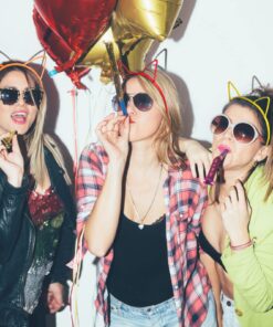 Candygirl Girls Plastic Headbands Cat Ear Headbands for Girls Women Cat Ear Hair Hoops Hair Accessories for Girls and Women Daily Wearing Accessories Party Favor (10pcs mix colors Cat Ear Headbands) 10pcs 24 71VSr1K4TML