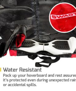 Swagtron Hands-Free Smart Board Backpack Strap Carry Bag - For T1 and T5, and Most Other Hoverboards Red 10 71VTTsQxddL