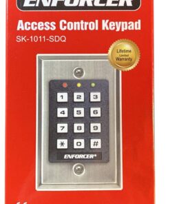 Seco-Larm SK-1011-SDQ ENFORCER Access Control Keypad, Up to 1,000 possible user codes (4-8 digits), Output can be programmed to activate for up to 99,999 seconds (nearly 28 hours) 9 71VTgNU43qL