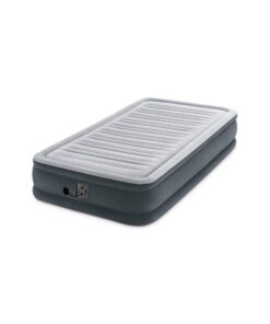 Intex Comfort Dura-Beam Airbed Internal Electric Pump Bed Height Elevated (2020 Model) Twin (300 Lbs) Mid Rise (13") 31 71VTk4cmXvL