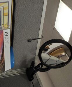 See All ICU7 Personal Safety and Security Clip-On Convex Security Mirror, 7" Diameter (Pack of 1), Black 7 inches 20 71VU3 HKQL