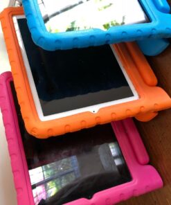 AVAWO Kids Case for iPad 2 3 4 (Old Model) 9.7 Inch - Light Weight Shock Proof Convertible Handle Stand Kids Friendly for iPad 2, iPad 3rd Generation, iPad 4th Generation Tablet - Blue for iPad 2 3 4 Generation (Old Model) 34 71VWE bFlAL