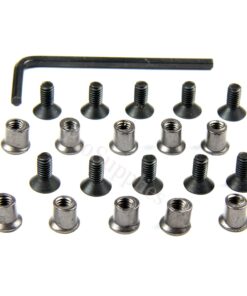 TACFUN KeyMod Rail 20 PCS KeyMod Screw & Nut - 10 Set Pack With Wrench
