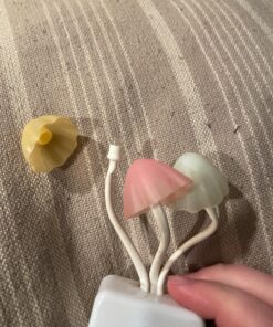 Rienar Sensor Led Night Light, Color Changing Plug-in LED Mushroom Dream Bed Lamp 55 71VWjUsp3TL